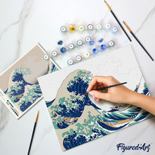 Charger l'image dans la galerie, Coffret Peinture par numéros - La Grande Vague de Kanagawa
Katsushika Hokusai