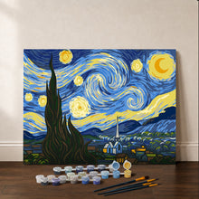 Charger l'image dans la galerie, Coffret Peinture par numéros - La Nuit étoilée
Vincent van Gogh
