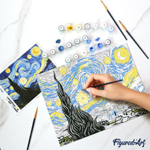 Charger l'image dans la galerie, Coffret Peinture par numéros - La Nuit étoilée
Vincent van Gogh