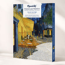 Charger l'image dans la galerie, Coffret Peinture par numéros - Terrasse du café le soir
Vincent van Gogh Figured'Art