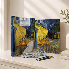 Charger l'image dans la galerie, Coffret Peinture par numéros - Terrasse du café le soir
Vincent van Gogh