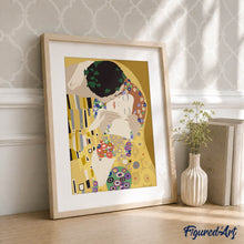 Charger l'image dans la galerie, Coffret Peinture par numéros - Le Baiser
Gustav Klimt