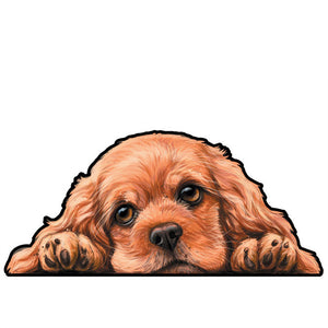 Puzzle 2D en Bois - Chien Ennuyé