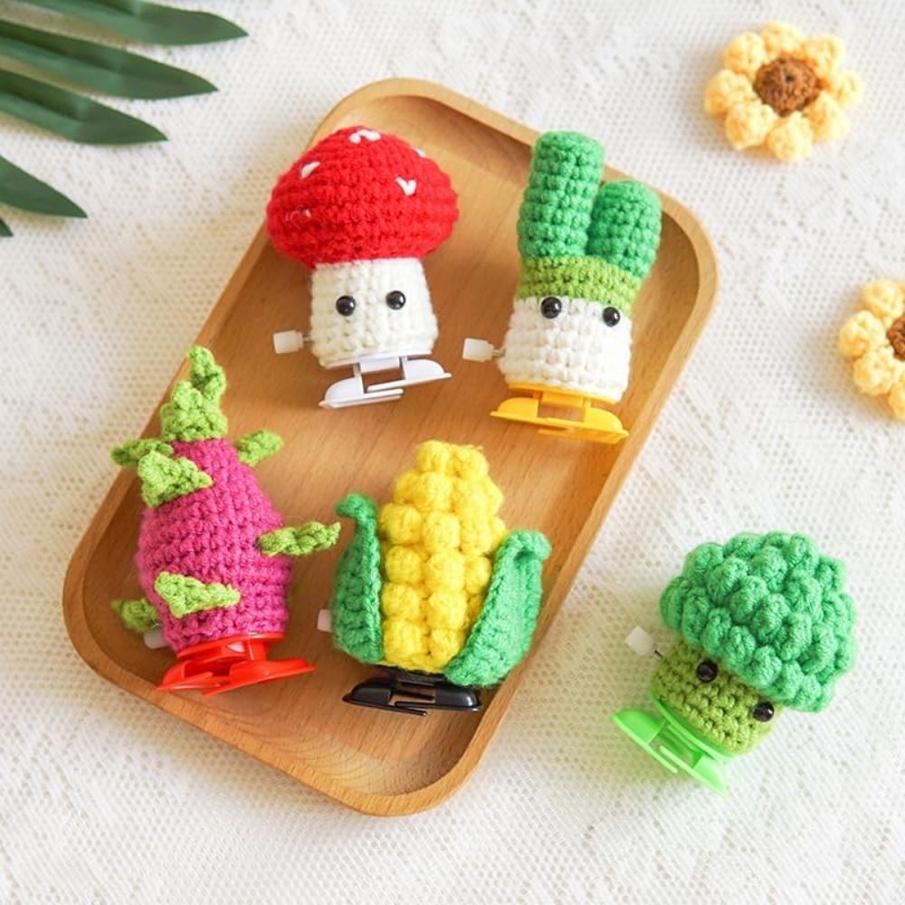 Kit Amigurumi Crochet - Petits Légumes Amusants Figured'Art