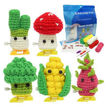 Charger l&#39;image dans la galerie, Kit Amigurumi Crochet - Petits Légumes Amusants