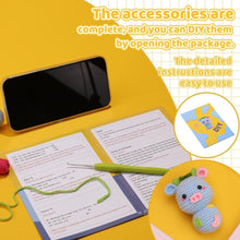 Charger l&#39;image dans la galerie, Kit Amigurumi Crochet - Vache Bleue