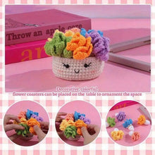 Charger l&#39;image dans la galerie, Kit Amigurumi Crochet - Succulente Arc-en-ciel