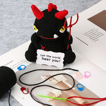 Charger l&#39;image dans la galerie, Kit Amigurumi Crochet - Petit Diable