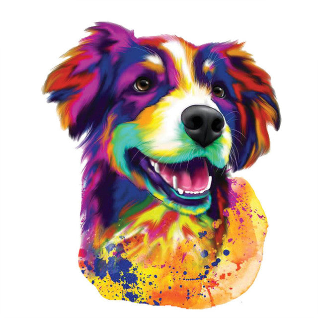 Puzzle 2D en Bois - Berger Pop Art