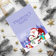 Charger l&#39;image dans la galerie, Peinture par numéros Lot de 6 Cartes de Noël DIY - Série 1