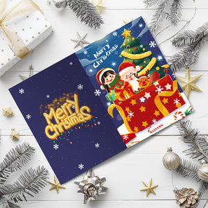 Peinture par numéros Lot de 6 Cartes de Noël DIY - Série 2