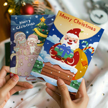 Charger l&#39;image dans la galerie, Peinture par numéros Lot de 6 Cartes de Noël DIY - Série 2