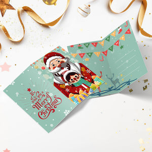 Peinture par numéros Lot de 6 Cartes de Noël DIY - Série 3