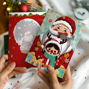 Peinture par numéros Lot de 6 Cartes de Noël DIY - Série 3