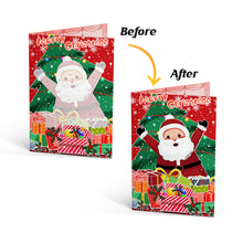 Charger l&#39;image dans la galerie, Peinture par numéros Lot de 6 Cartes de Noël DIY - Série 3
