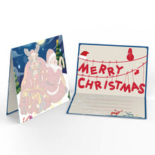Charger l&#39;image dans la galerie, Peinture par numéros Lot de 6 Cartes de Noël DIY - Série 4