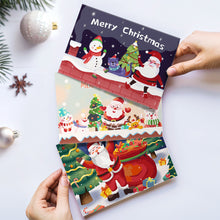 Charger l&#39;image dans la galerie, Peinture par numéros Lot de 6 Cartes de Noël DIY - Série 5