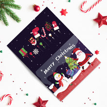 Charger l&#39;image dans la galerie, Peinture par numéros Lot de 6 Cartes de Noël DIY - Série 5