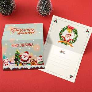 Peinture par numéros Lot de 6 Cartes de Noël DIY - Série 5