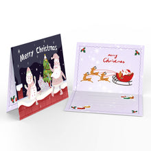 Charger l&#39;image dans la galerie, Peinture par numéros Lot de 6 Cartes de Noël DIY - Série 5