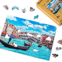 Charger l&#39;image dans la galerie, Puzzle en Bois Adulte - Le Canal de Venise