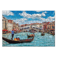 Charger l&#39;image dans la galerie, Puzzle en Bois Adulte - Le Canal de Venise