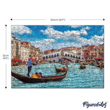 Charger l&#39;image dans la galerie, Puzzle en Bois Adulte - Le Canal de Venise