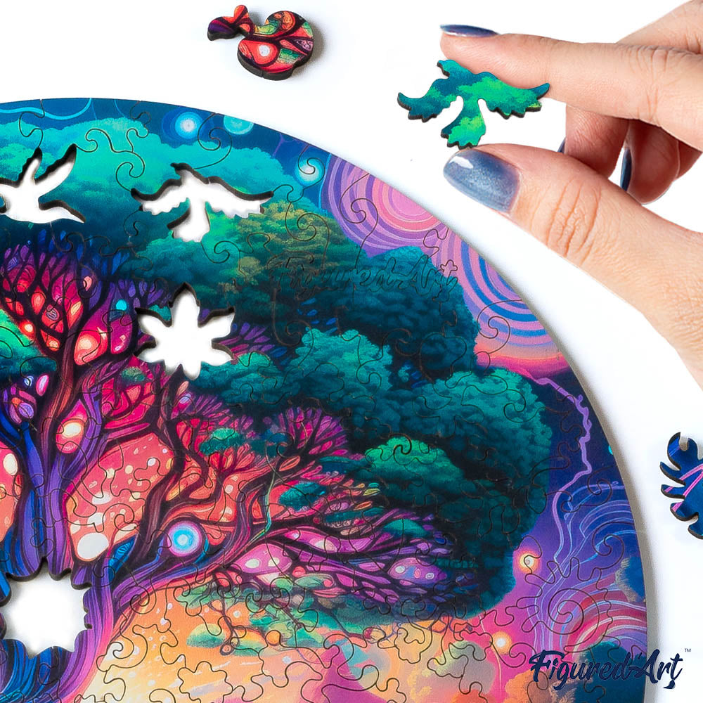 Puzzle 1000 Pièces Arbre De Vie Cosmique Pour Adultes Et Enfants Puzzle Puzzle 1000 Pièces Arbre De Vie Cosmique Pour Adultes Et Enfants Puzzle