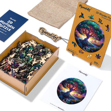 Charger l&#39;image dans la galerie, Puzzle en Bois Adulte - Arbre mystique