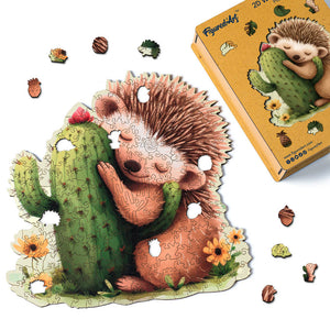 Puzzle Hérisson - Artisanat jouet bois Puzzle Hérisson - Artisanat jouet bois