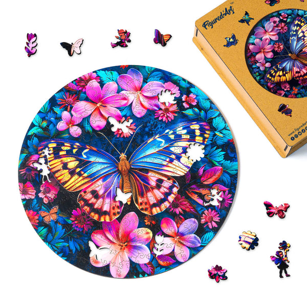 Puzzle En Bois Pour Adulte – Coquelicot Aux Pétales Vifs – Défi Cognitif Et Détente – Pièces Précises – Cadre Possible – Boîte élégante – Idéal Pour Déco Ou Loisir
