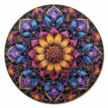 Charger l&#39;image dans la galerie, Puzzle en Bois Adulte - Mandala coloré