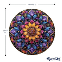Charger l&#39;image dans la galerie, Puzzle en Bois Adulte - Mandala coloré