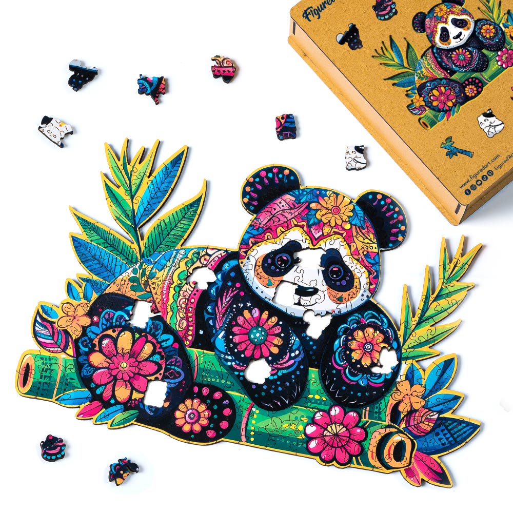 Jigfoxy Puzzle en Bois Adulte, Arbre de Vie Puzzle en Bois Adulte, Puzzle en Bois Jouet Éducatif Unique en Forme d'Animal pour Les Amis de la Famille L-34 x 34 cm-300 Pièces
