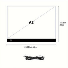 Charger l&#39;image dans la galerie, Sous-Couche Diamond Painting LED Pad XXL A2