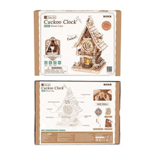 Charger l'image dans la galerie, Puzzle 3D - Horloge coucou (couleur bois)