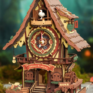 Puzzle 3D Horloge à Coucou