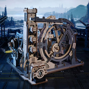 Puzzle 3D Port Spatial à Billes