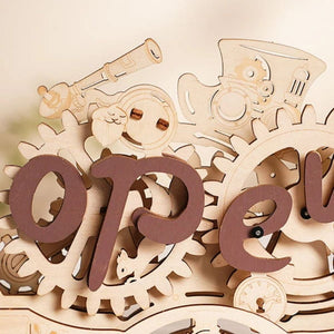 Puzzle 3D Panneau Ouvert/Ferme