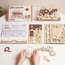 Charger l&#39;image dans la galerie, Puzzle 3D Panneau Ouvert/Ferme