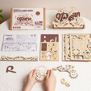 Puzzle 3D Panneau Ouvert/Ferme