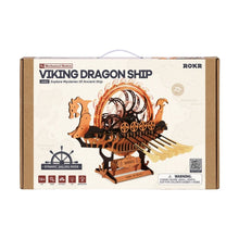 Charger l&#39;image dans la galerie, Puzzle 3D Navire Dragon Viking
