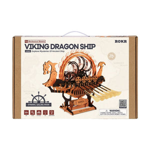 Puzzle 3D Navire Dragon Viking
