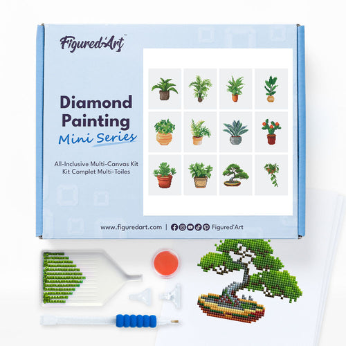 Mini Série Diamond Painting - Plantes 3