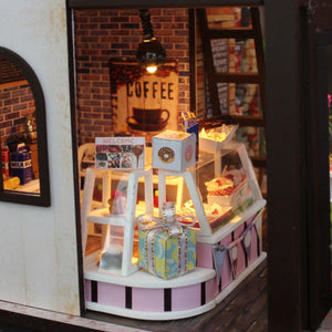 Maison Miniature Pause Café