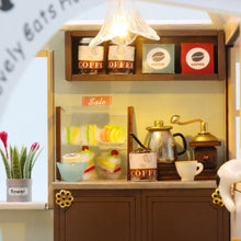 Charger l&#39;image dans la galerie, Maison Miniature Jardin du Café du Chat