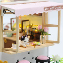 Charger l&#39;image dans la galerie, Maison Miniature Jardin du Café du Chat