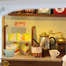 Charger l&#39;image dans la galerie, Maison Miniature Jardin du Café du Chat