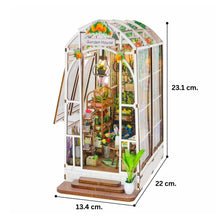 Charger l&#39;image dans la galerie, Book Nook - Serre et Fleurs