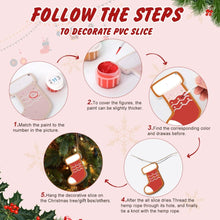 Charger l&#39;image dans la galerie, Décorations de Noël Peinture par Numéros - Kit Pain d’épices de fête